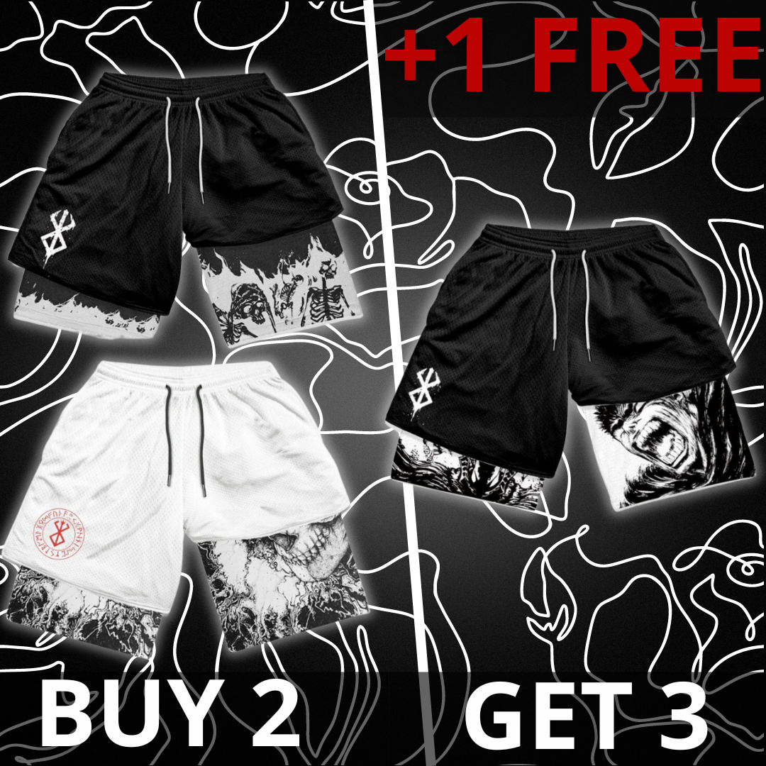 [BUY 2 GET 3] PERFORMANCE SHORTS BUNDLE