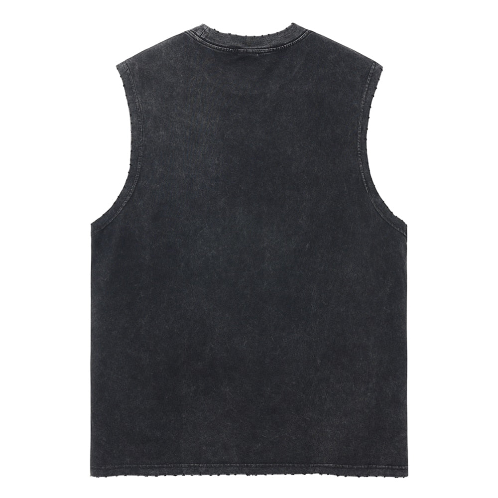 Nika Gym Vintage Washed Tank Top