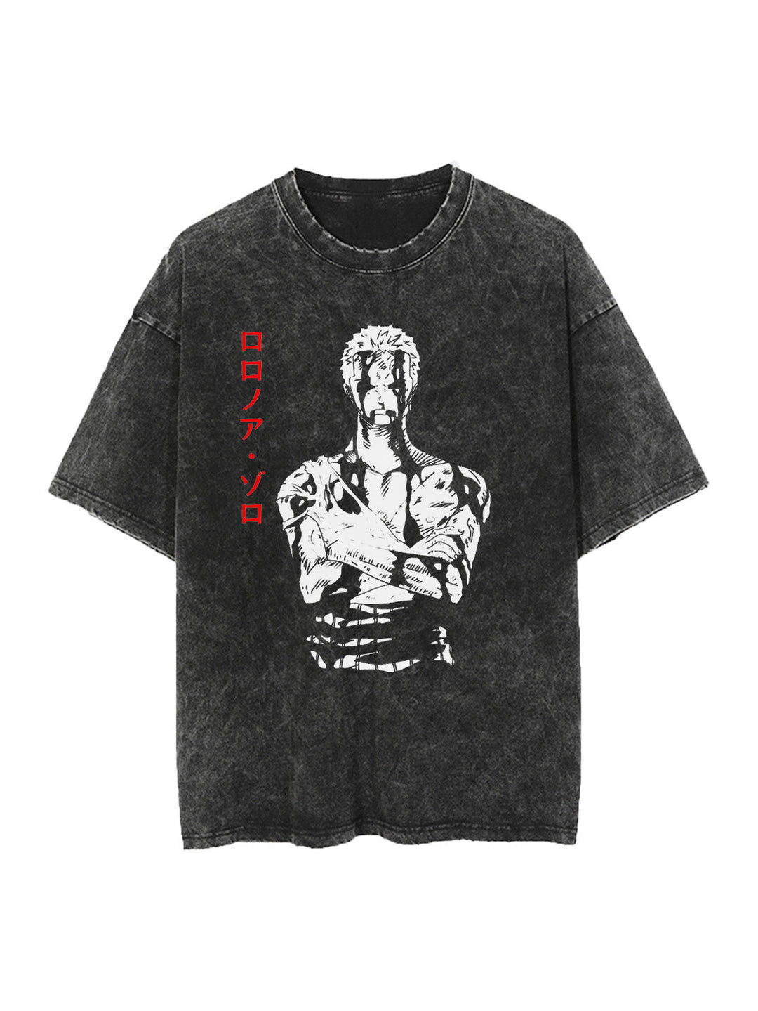 Discover Distinctive Style: Teasearch3d's Acid Washed Shirt Line 45 Zoro